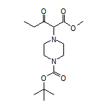 Methyl 2-(4-Boc-1-piperazinyl)-3-oxopentanoate