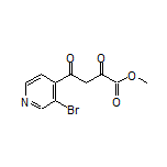Methyl 4-(3-Bromo-4-pyridyl)-2,4-dioxobutanoate