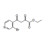 Ethyl 4-(3-Bromo-4-pyridyl)-2,4-dioxobutanoate