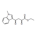 Ethyl 4-(1-Methyl-3-indolyl)-2,4-dioxobutanoate