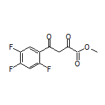 Methyl 2,4-Dioxo-4-(2,4,5-trifluorophenyl)butanoate