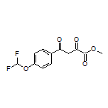 Methyl 4-[4-(Difluoromethoxy)phenyl]-2,4-dioxobutanoate