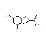 6-Bromo-4-fluorobenzothiophene-2-carboxylic Acid