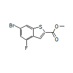 Methyl 6-Bromo-4-fluorobenzothiophene-2-carboxylate