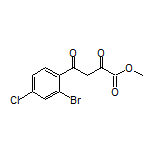 Methyl 4-(2-Bromo-4-chlorophenyl)-2,4-dioxobutanoate