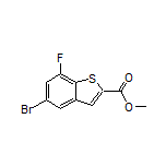 Methyl 5-Bromo-7-fluorobenzothiophene-2-carboxylate