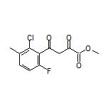 Methyl 4-(2-Chloro-6-fluoro-3-methylphenyl)-2,4-dioxobutanoate