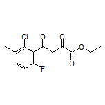 Ethyl 4-(2-Chloro-6-fluoro-3-methylphenyl)-2,4-dioxobutanoate