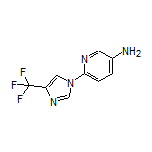 6-[4-(Trifluoromethyl)-1-imidazolyl]pyridin-3-amine