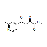Methyl 4-(2-Methyl-4-pyridyl)-2,4-dioxobutanoate