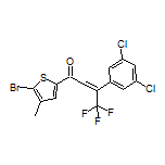 1-(5-Bromo-4-methyl-2-thienyl)-3-(3,5-dichlorophenyl)-4,4,4-trifluoro-2-buten-1-one