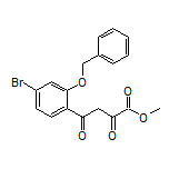 Methyl 4-[2-(Benzyloxy)-4-bromophenyl]-2,4-dioxobutanoate