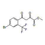 Methyl 4-[4-Bromo-2-(trifluoromethyl)phenyl]-2,4-dioxobutanoate
