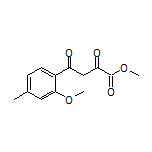 Methyl 4-(2-Methoxy-4-methylphenyl)-2,4-dioxobutanoate