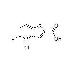 4-Chloro-5-fluorobenzothiophene-2-carboxylic Acid
