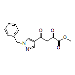 Methyl 4-(1-Benzyl-4-pyrazolyl)-2,4-dioxobutanoate