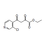 Ethyl 4-(3-Chloro-4-pyridyl)-2,4-dioxobutanoate
