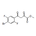 Methyl 4-(4-Bromo-2,5-difluorophenyl)-2,4-dioxobutanoate