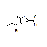 4-Bromo-5-methylbenzothiophene-2-carboxylic Acid