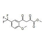 Methyl 4-[2-Methoxy-5-(trifluoromethyl)phenyl]-2,4-dioxobutanoate