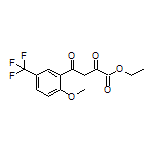 Ethyl 4-[2-Methoxy-5-(trifluoromethyl)phenyl]-2,4-dioxobutanoate
