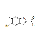 Methyl 5-Bromo-6-methylbenzothiophene-2-carboxylate