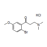 1-(2-Bromo-5-methoxyphenyl)-3-(dimethylamino)-1-propanone Hydrochloride