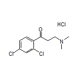 1-(2,4-Dichlorophenyl)-3-(dimethylamino)-1-propanone Hydrochloride