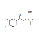 1-(3,4-Difluorophenyl)-3-(dimethylamino)-1-propanone Hydrochloride