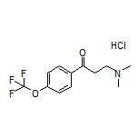 3-(Dimethylamino)-1-[4-(trifluoromethoxy)phenyl]-1-propanone Hydrochloride