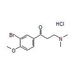 1-(3-Bromo-4-methoxyphenyl)-3-(dimethylamino)-1-propanone Hydrochloride