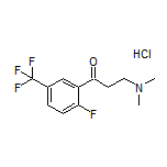 3-(Dimethylamino)-1-[2-fluoro-5-(trifluoromethyl)phenyl]-1-propanone Hydrochloride