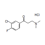 1-(3-Chloro-4-fluorophenyl)-3-(dimethylamino)-1-propanone Hydrochloride
