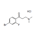 1-(4-Bromo-2-fluorophenyl)-3-(dimethylamino)-1-propanone Hydrochloride