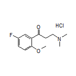 3-(Dimethylamino)-1-(5-fluoro-2-methoxyphenyl)-1-propanone Hydrochloride