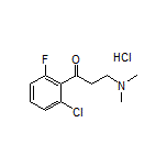 1-(2-Chloro-6-fluorophenyl)-3-(dimethylamino)-1-propanone Hydrochloride