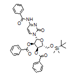 2-[4-Benzamido-2-oxopyrimidin-1(2H)-yl]-5-[[(tert-butyldimethylsilyl)oxy]methyl]tetrahydrofuran-3,4-diyl (2R,3R,4R,5R)-Dibenzoate