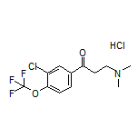 1-[3-Chloro-4-(trifluoromethoxy)phenyl]-3-(dimethylamino)-1-propanone Hydrochloride