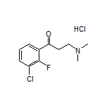 1-(3-Chloro-2-fluorophenyl)-3-(dimethylamino)-1-propanone Hydrochloride