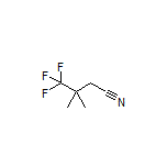 4,4,4-Trifluoro-3,3-dimethylbutanenitrile