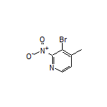 3-Bromo-4-methyl-2-nitropyridine