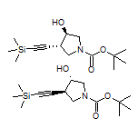 trans-1-Boc-4-[(trimethylsilyl)ethynyl]pyrrolidin-3-ol