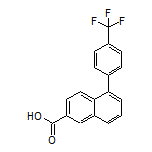 5-[4-(Trifluoromethyl)phenyl]-2-naphthoic Acid