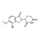 3-(4-Bromo-5-methoxy-1-oxo-2-isoindolinyl)piperidine-2,6-dione