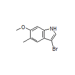 3-Bromo-6-methoxy-5-methylindole