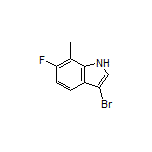 3-Bromo-6-fluoro-7-methylindole