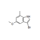 3-Bromo-5-methoxy-7-methylindole
