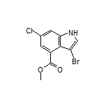 Methyl 3-Bromo-6-chloroindole-4-carboxylate