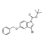 1-Boc-5-(benzyloxy)-3-bromoindole