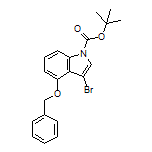 1-Boc-4-(benzyloxy)-3-bromoindole